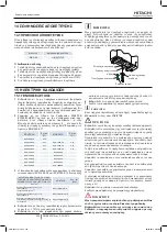 Preview for 358 page of Hitachi RAS-10HNCE Installation And Operation Manual