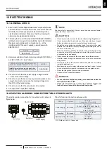 Preview for 29 page of Hitachi RAS-12-HNC Instruction Manual