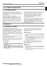 Preview for 51 page of Hitachi RAS-12-HNC Instruction Manual