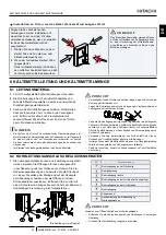 Preview for 59 page of Hitachi RAS-12-HNC Instruction Manual