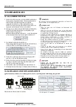 Preview for 63 page of Hitachi RAS-12-HNC Instruction Manual