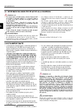 Preview for 86 page of Hitachi RAS-12-HNC Instruction Manual