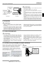 Preview for 95 page of Hitachi RAS-12-HNC Instruction Manual