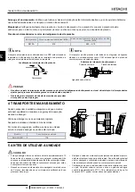 Preview for 104 page of Hitachi RAS-12-HNC Instruction Manual