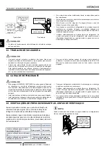 Preview for 112 page of Hitachi RAS-12-HNC Instruction Manual