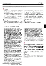 Preview for 137 page of Hitachi RAS-12-HNC Instruction Manual