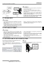 Preview for 163 page of Hitachi RAS-12-HNC Instruction Manual