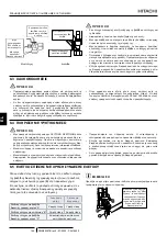 Preview for 180 page of Hitachi RAS-12-HNC Instruction Manual