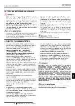 Preview for 239 page of Hitachi RAS-12-HNC Instruction Manual