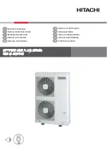 Hitachi RAS-12FSNM Instruction Manual предпросмотр