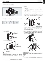 Предварительный просмотр 19 страницы Hitachi RAS-12FSNM Instruction Manual