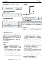 Предварительный просмотр 30 страницы Hitachi RAS-12FSNM Instruction Manual