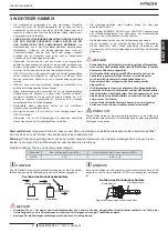 Предварительный просмотр 61 страницы Hitachi RAS-12FSNM Instruction Manual