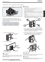 Предварительный просмотр 67 страницы Hitachi RAS-12FSNM Instruction Manual