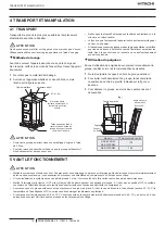 Предварительный просмотр 86 страницы Hitachi RAS-12FSNM Instruction Manual