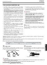 Предварительный просмотр 181 страницы Hitachi RAS-12FSNM Instruction Manual