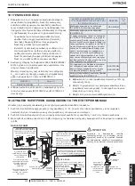 Предварительный просмотр 243 страницы Hitachi RAS-12FSNM Instruction Manual