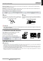 Preview for 15 page of Hitachi RAS-2.5WHVRP Instruction Manual