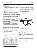 Предварительный просмотр 44 страницы Hitachi RASC-10HNPE Instruction Manual