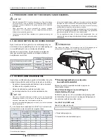 Предварительный просмотр 176 страницы Hitachi RASC-10HNPE Instruction Manual