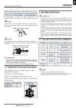 Предварительный просмотр 23 страницы Hitachi RASM-2VRE Instruction Manual