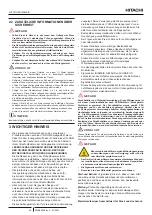 Предварительный просмотр 74 страницы Hitachi RASM-2VRE Instruction Manual