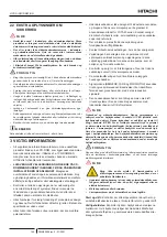 Предварительный просмотр 178 страницы Hitachi RASM-2VRE Instruction Manual