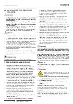 Предварительный просмотр 204 страницы Hitachi RASM-2VRE Instruction Manual