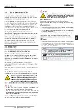 Предварительный просмотр 229 страницы Hitachi RASM-2VRE Instruction Manual