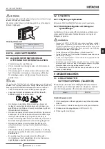 Предварительный просмотр 237 страницы Hitachi RASM-2VRE Instruction Manual