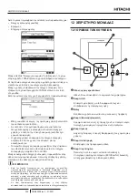 Предварительный просмотр 276 страницы Hitachi RASM-2VRE Instruction Manual