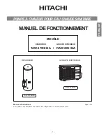 Preview for 27 page of Hitachi RAW-25NH2A Operation Manual