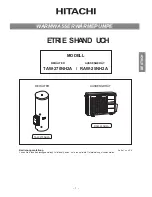 Preview for 53 page of Hitachi RAW-25NH2A Operation Manual