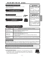 Preview for 73 page of Hitachi RAW-25NH2A Operation Manual