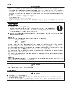 Preview for 76 page of Hitachi RAW-25NH2A Operation Manual