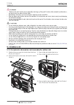 Предварительный просмотр 60 страницы Hitachi RAW-35RHC Service Manual