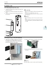 Предварительный просмотр 61 страницы Hitachi RAW-35RHC Service Manual