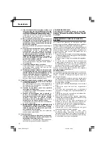 Предварительный просмотр 26 страницы Hitachi RB 14DL Handling Instructions Manual