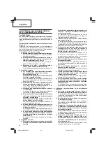 Предварительный просмотр 30 страницы Hitachi RB 14DL Handling Instructions Manual