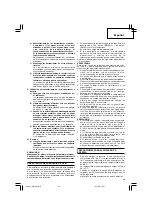 Предварительный просмотр 31 страницы Hitachi RB 14DL Handling Instructions Manual