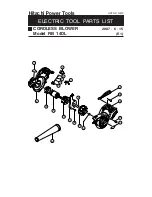 Предварительный просмотр 13 страницы Hitachi RB 14DL Technical Data And Service Manual