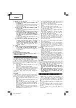 Предварительный просмотр 6 страницы Hitachi RB 14DSL Handling Instructions Manual