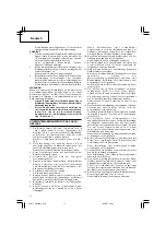 Предварительный просмотр 12 страницы Hitachi RB 14DSL Handling Instructions Manual