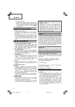 Предварительный просмотр 14 страницы Hitachi RB 14DSL Handling Instructions Manual