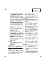 Предварительный просмотр 21 страницы Hitachi RB 14DSL Handling Instructions Manual