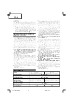 Предварительный просмотр 22 страницы Hitachi RB 14DSL Handling Instructions Manual