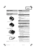 Предварительный просмотр 33 страницы Hitachi RB 14DSL Handling Instructions Manual