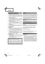 Предварительный просмотр 34 страницы Hitachi RB 14DSL Handling Instructions Manual