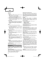 Preview for 20 page of Hitachi RB 24EA Handling Instructions Manual