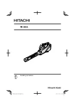 Preview for 1 page of Hitachi RB 36DA Handling Instructions Manual